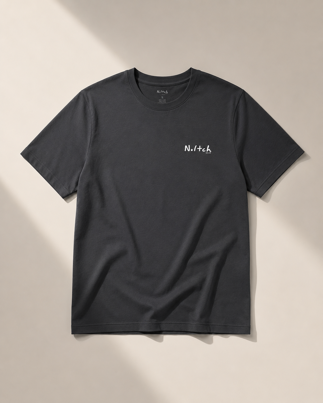 Blank zwart t shirt noitchwear